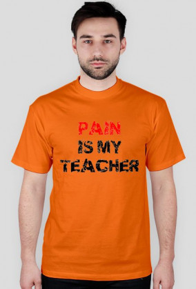 PAIN IS MY TEACHER czarna