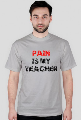 PAIN IS MY TEACHER czarna