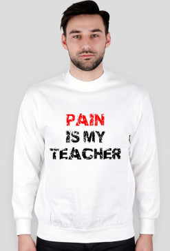 PAIN IS MY TEACHER czarna