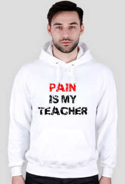 PAIN IS MY TEACHER czarna