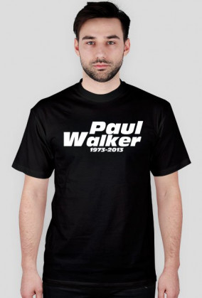 Paul Walker - czarna