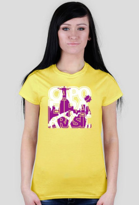 Woman t-shirt Capoeira Brasil