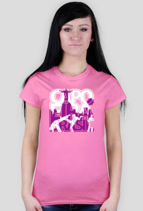 Woman t-shirt Capoeira Brasil
