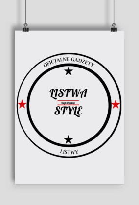 Plakat Listwa