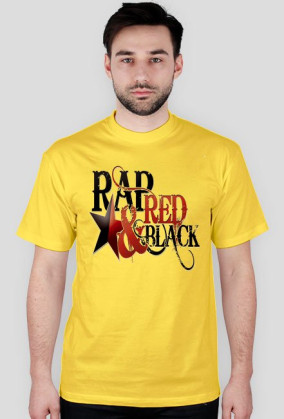 t-shoop RAP RED & BLACK