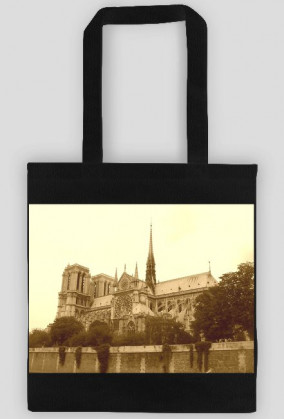 Eko torba Francja Paryż Katedra Notre-Dame
