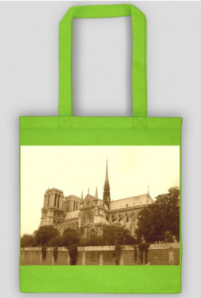 Eko torba Francja Paryż Katedra Notre-Dame