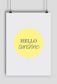 Plakat - HELLO sunshine