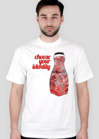koszulka nurkowa choose your identity biała