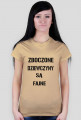 ZBOCZONE DZIEWCZYNY SĄ FAJNE KOSZULKA GIRLS