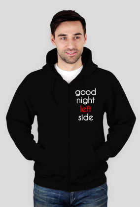 good night left side - bluza męska
