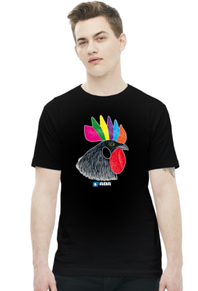 Koszulka męska - Kogut. Pada