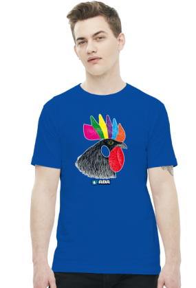 Koszulka męska - Kogut. Pada