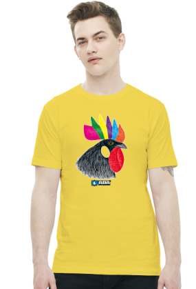 Koszulka męska - Kogut. Pada