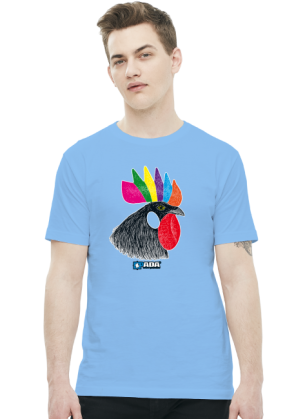 Koszulka męska - Kogut. Pada