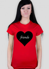 Koszulka damska - Best friends