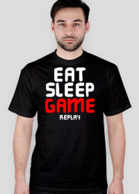 EAT SLEEP GAME MĘSKA