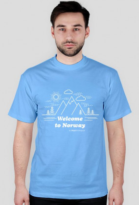 Welcome to Norway t-shirt