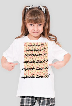T-shirt "Cupcake time"