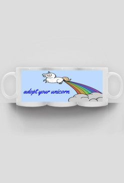 Kubek "adopt your unicorn"