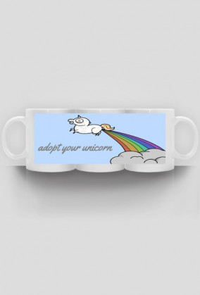 Kubek "adopt your unicorn"