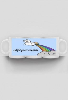 Kubek "adopt your unicorn"