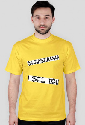 koszulka slenderman i see you