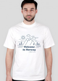 Welcome Norway t-shirt