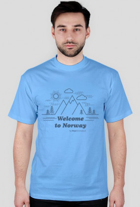 Welcome Norway t-shirt