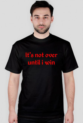 It's not over