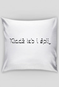 Poduszka kładź łeb