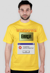WINDOWS ERROR: Żółty