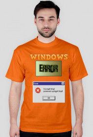 WINDOWS ERROR: Pomarańczowy