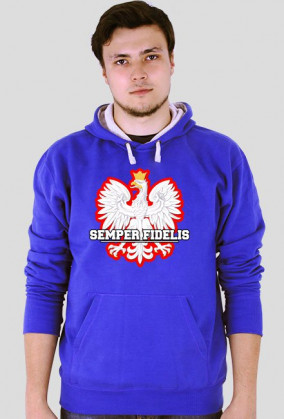 SEMPER FIDELIS POLSKA BLUZA KANGURKA