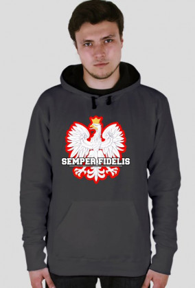 SEMPER FIDELIS POLSKA BLUZA KANGURKA