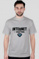 T-shirt męski - Internet everything