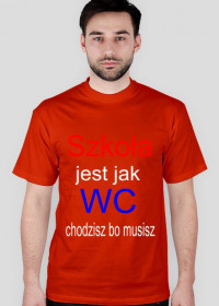 Szkoła jest jak WC chodzisz bo musisz