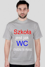 Szkoła jest jak WC chodzisz bo musisz