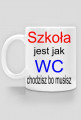 Szkoła jest jak WC chodzisz bo musisz