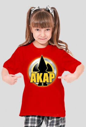 Dziewczęca koszulka k/b/c