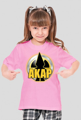 Dziewczęca koszulka k/b/c