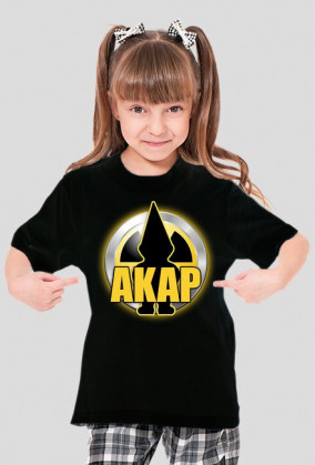 Dziewczęca koszulka k/b/c