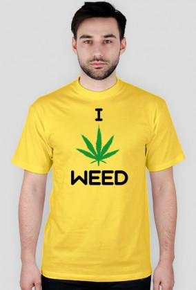 KOSZULKA I WEED MĘSKA