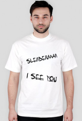 koszulka slenderman i see you
