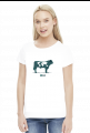 Koszulka damska - Krowa. Pada