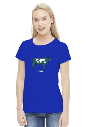 Koszulka damska - Krowa. Pada