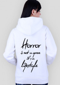 Horror is a lifestyle (negative version)