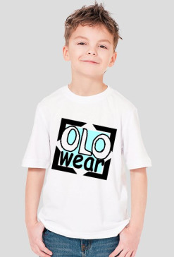 OLOwear KOSZULKA biała dziecięca