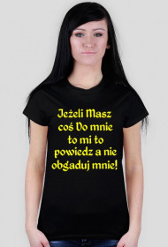 Koszulka "Szczerość" Damska