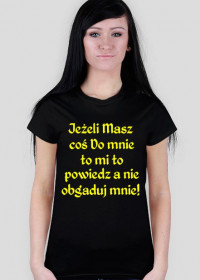 Koszulka "Szczerość" Damska